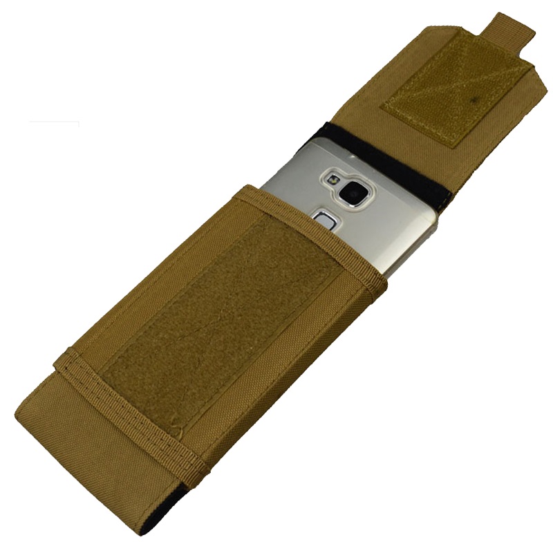 Bolsa de cintura táctica molle militar para cinturón de teléfono celular