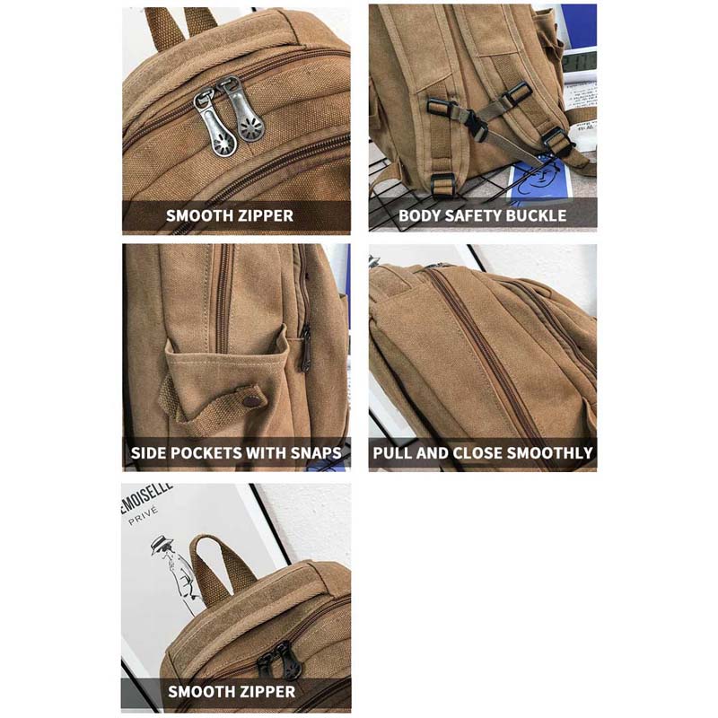 Mochilas de lona para hombre, mochila, otras mochilas