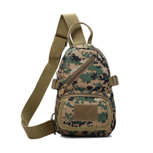 bandolera de camuflaje mochila militar táctica de escalada en el pecho