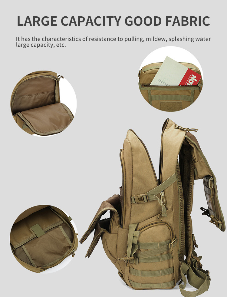 Mochila táctica militar molle ejército camping montaña 50L