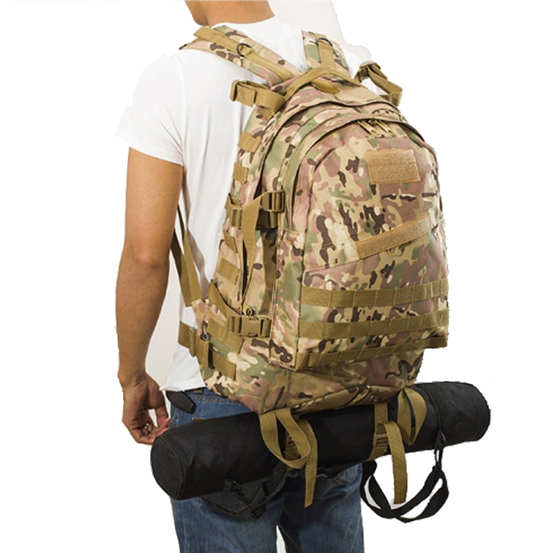 Mochila militar con bolsa de camuflaje resistente al agua Digital Desert