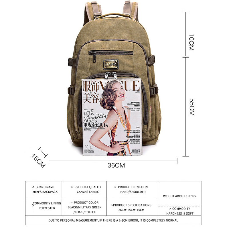 Bolso durable del cuaderno de la mochila de la mochila del ordenador portátil de la escuela de la lona