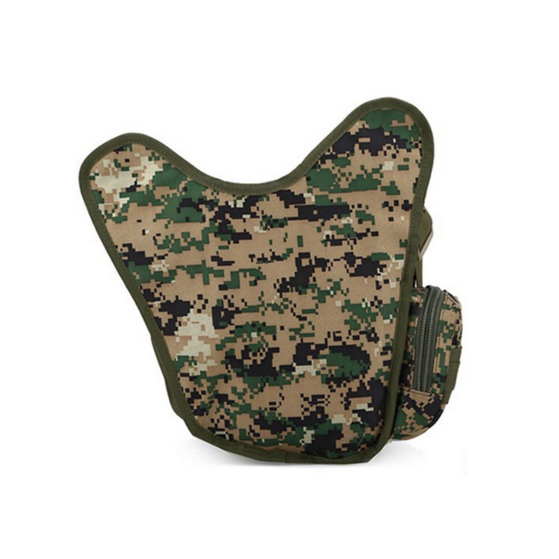 Bolsa de sillín de camuflaje de mensajero de viaje de motocicleta táctica militar