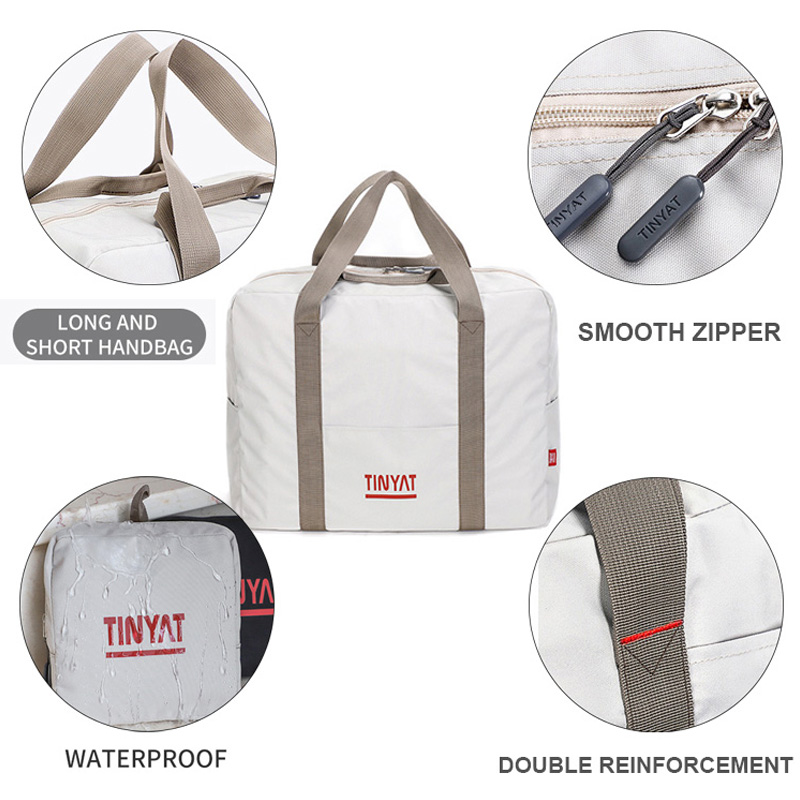 Viaje de negocios impermeable almacenamiento plegable bolso personalizado