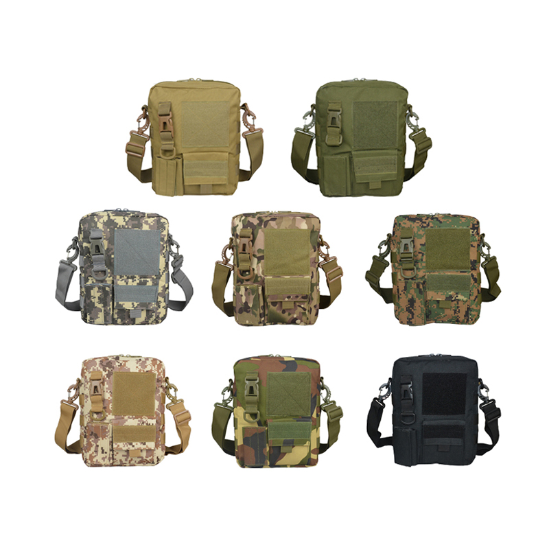 Bolsas de mensajero tácticas militares duraderas molle camo hombro