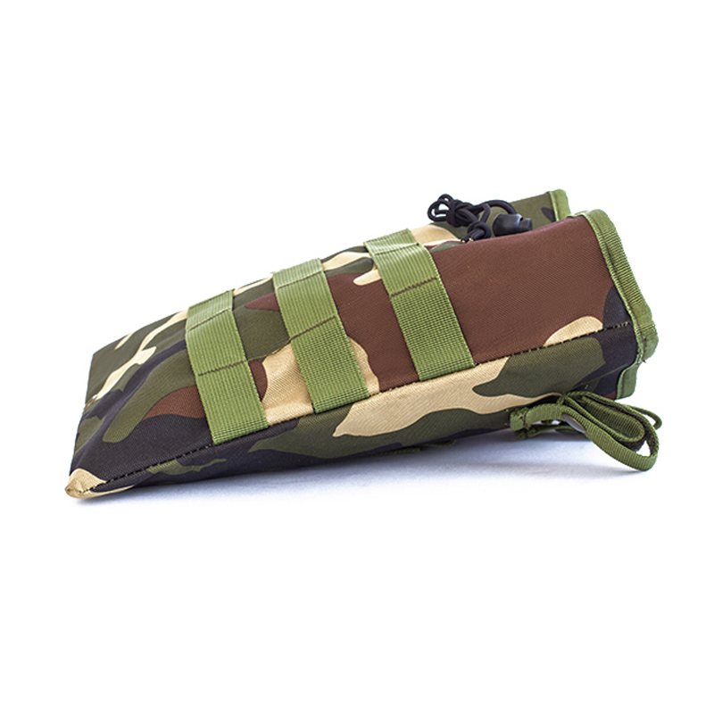 Bolsa de reciclaje molle de camuflaje pequeña bolsa militar táctica