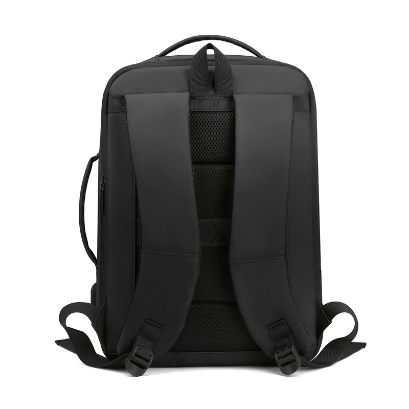 Mochila para portátil de negocios impermeable con usb expandible oxford