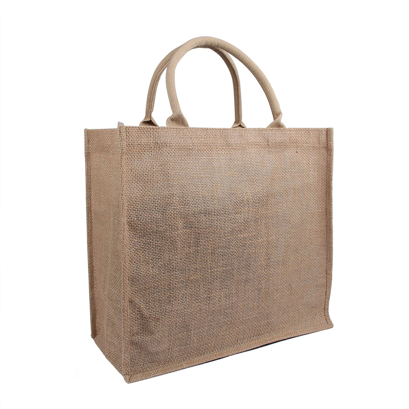 Jute Gift Retro Almuerzo Retro Tote Compras Bolsa personalizada