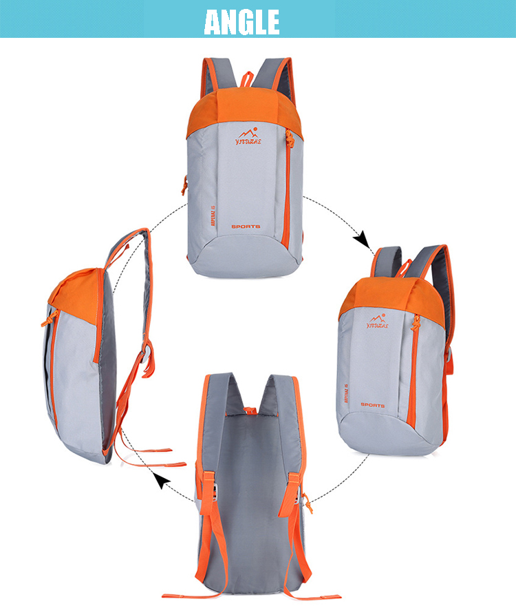 Mochila deportiva personalizada impermeable para bicicleta plegable al aire libre