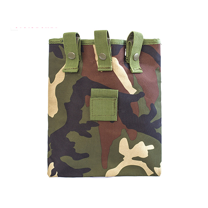 Bolsa de reciclaje molle de camuflaje pequeña bolsa militar táctica