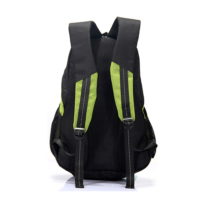 Mochila deportiva personalizada de viaje de nailon de fútbol ecológica