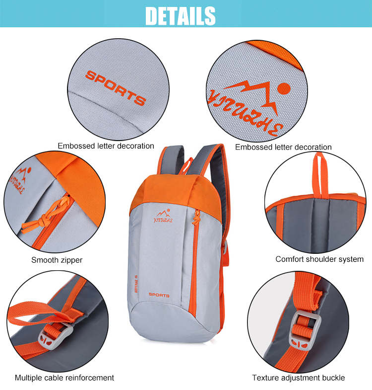 Mochila deportiva personalizada impermeable para bicicleta plegable al aire libre