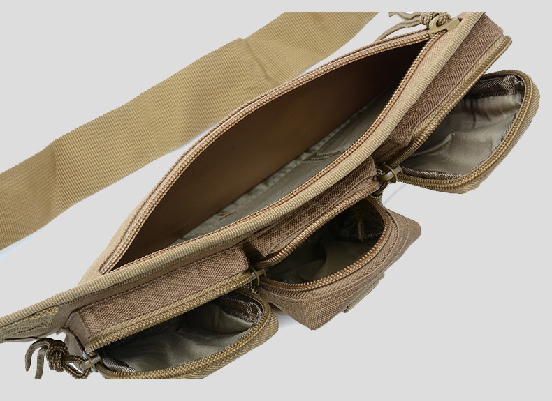 Bolso táctico de la cintura del alpinismo del viaje del montar a caballo del ejército para los hombres